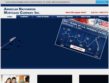 Tablet Screenshot of americannationwide.com